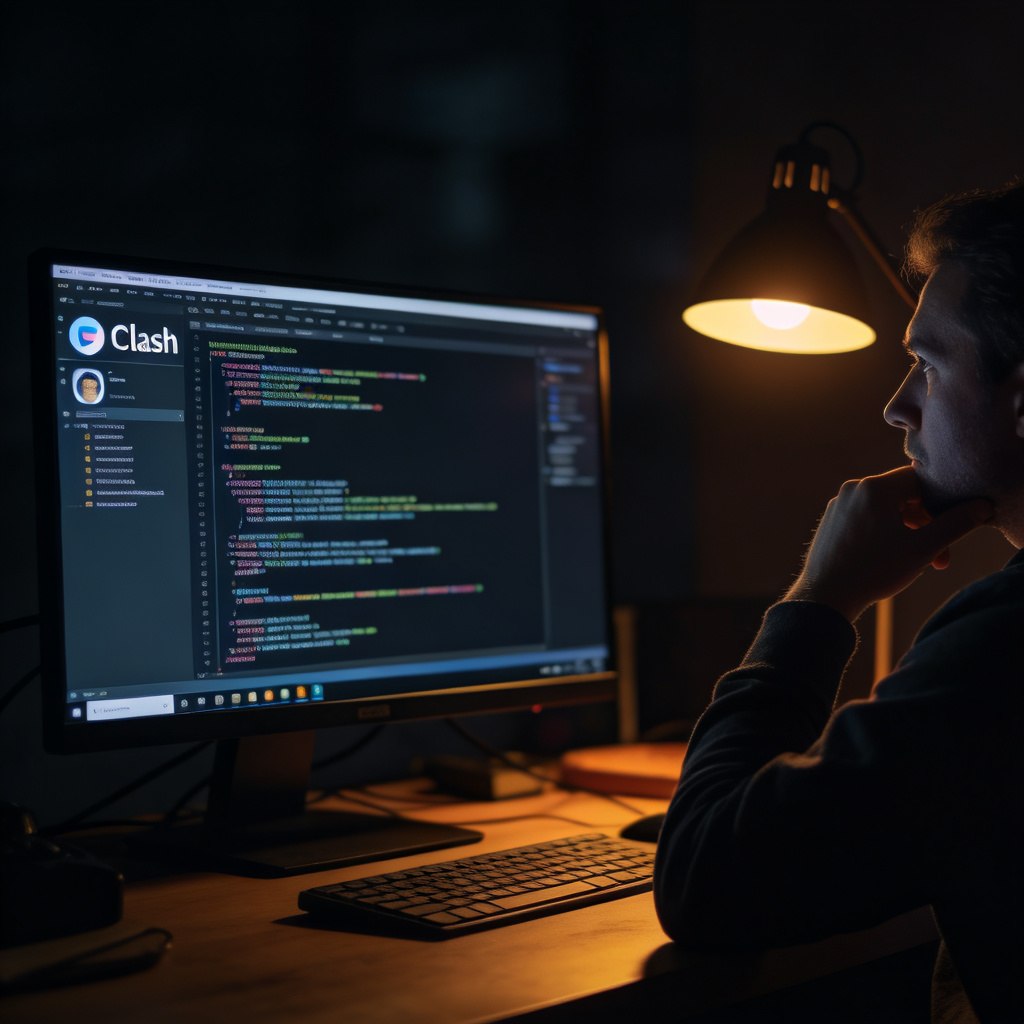 最开始怀疑配置写错了 /2026/03/21/clash-tun-dns-leak-fix/images/02-initial-suspicion.webp